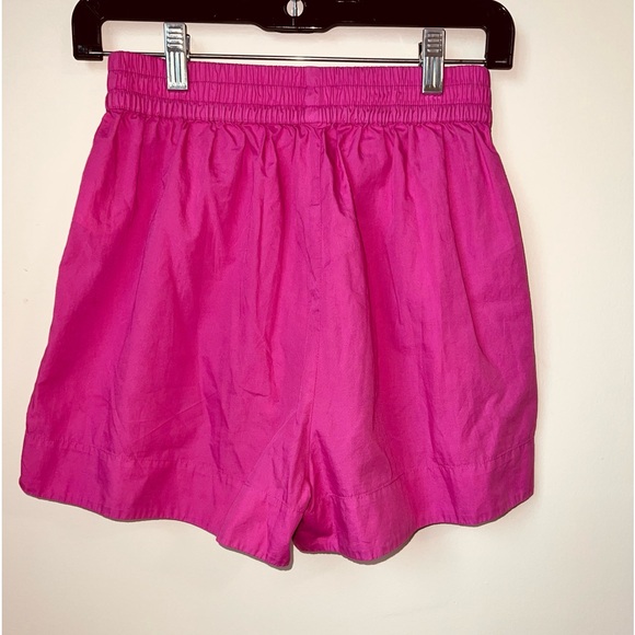 LMND Chiara Shorts in Bright Pink High Waisted Size Small - Picture 5 of 11